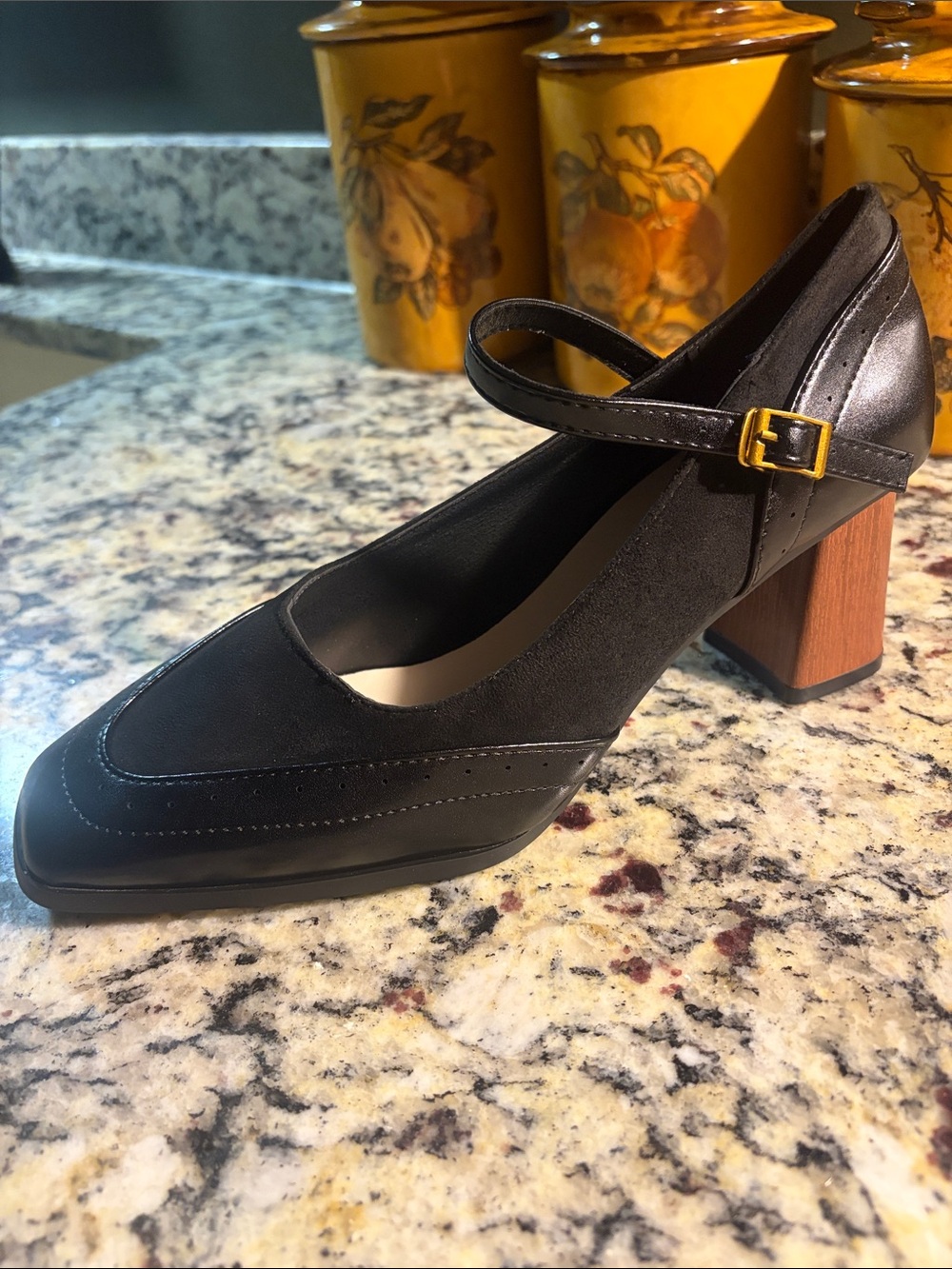FRENCH CHIC♦️SQAURE TOED PUMP